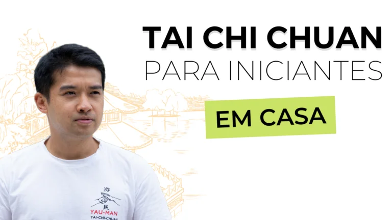 Capa do post sobre como treinar Tai Chi Chuan em casa para iniciantes.