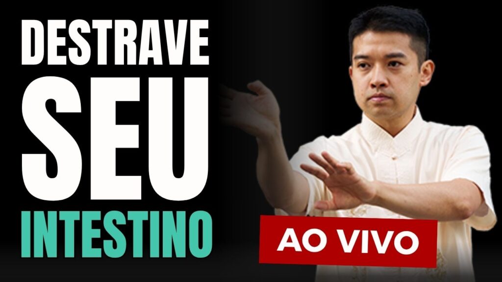 André Leung demonstra ponto de acupressão abdominal para melhorar a digestão com Tai Chi Chuan e Medicina Chinesa
